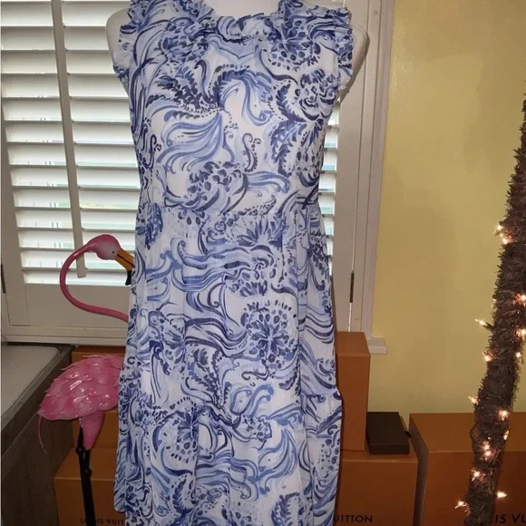 Lilly Pulitzer NWT Jazzy Dress Don't Be Jelly Size XS - Picture 8 of 13